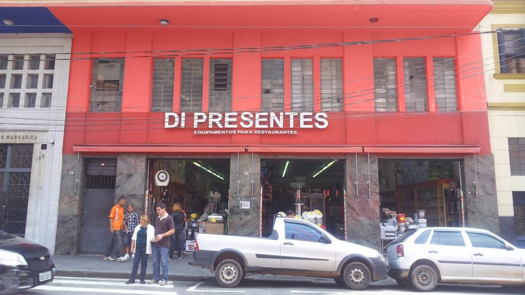 Loja Di Presentes na Rua Paula Souza em São Paulo